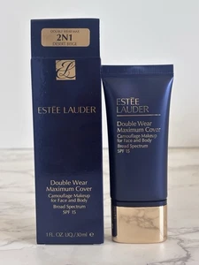 Estee Lauder Double Wear Maximum Cover Camouflage Makeup DESERT BEIGE 2N1 - 30mL - Picture 1 of 5