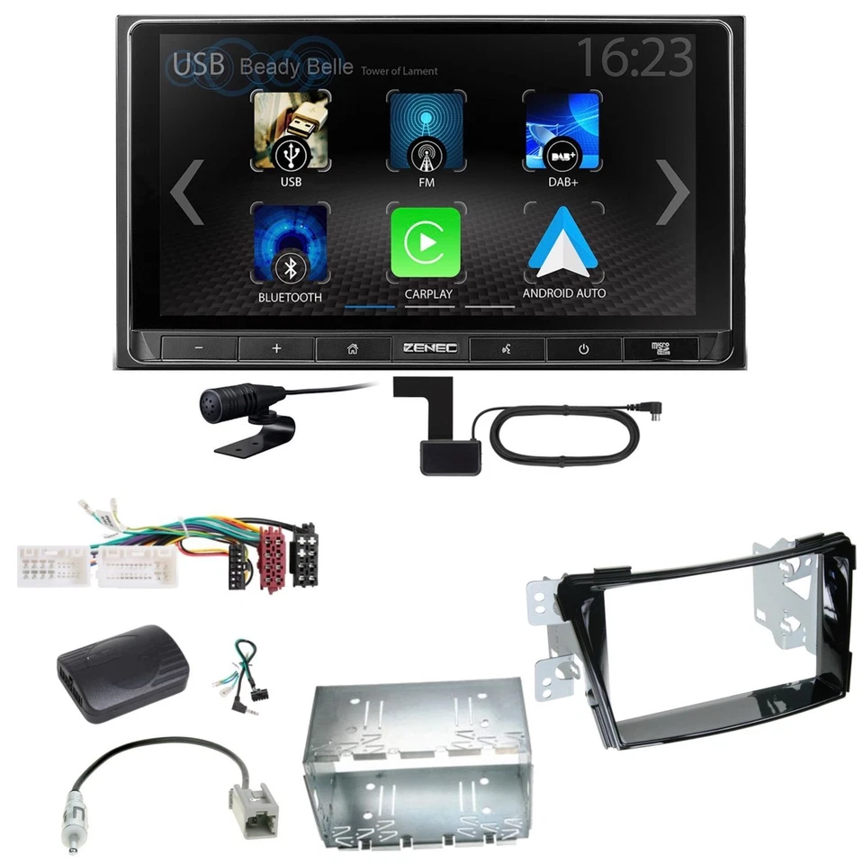 ZENEC Z-N538 Android Auto CarPlay Digitalradio Einbauset für Hyundai i40 VF - Bild 1 von 1