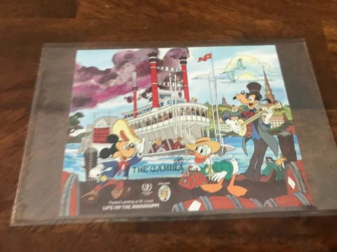 Gambia - Disney - Life On The Mississippi stamps Cover