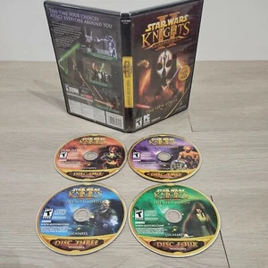 Star Wars Knights Of The Old Republic 2 The Sith Lords PC 4 discs - Picture 1 of 8