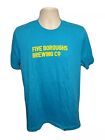 Five Boroughs Brewing Company Adult Large Blue TShirt