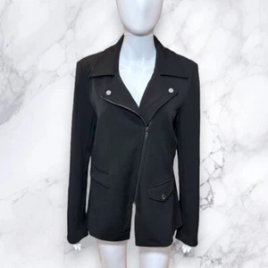 NWT White House Black Market Ponte Moto Jacket - Picture 1 of 10