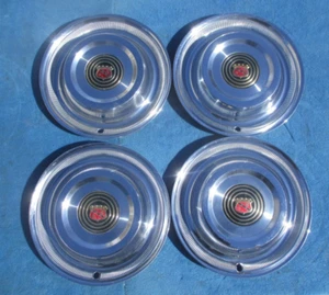 1958 Buick all series 15" Wheel Cover Hub Cap Set of 4 OEM Original GM - Picture 1 of 9