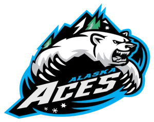 Alaska Aces Defunct ECHL Hockey Mens Polo XS-6X, LT-4XLT Maine Mariners New - Picture 1 of 17