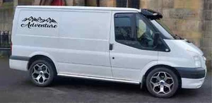 Fits Ford Transit Custom Transit Mk6 Mk7 Graphics Mountain Rear Door Camper - Picture 1 of 2