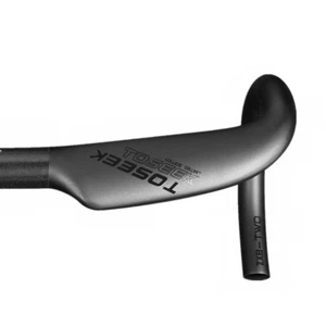 TOSEEK Carbon Road Bike Drop Bar Racing Bicycle Handlebar 31.8*380/400/420/440mm - Picture 1 of 14