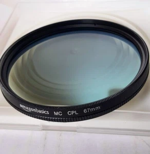 67mm MC Circular Polarizer CPL Glass Lens Filter Japan P-CL 67 mm Amazonbasic - Picture 1 of 3
