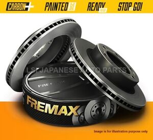 Fremax Front Disc Rotors for Iveco Daily 50C17 3.0 05-07 check Centre Hole