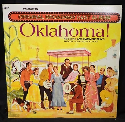 Oklahoma - Alfred Drake, Joan Roberts, Original Broadway Cast - MCA  1980 - Image 1 of 3