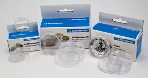 Genuine Lighthouse Coin Capsules - Packs of 10 - Various Sizes - Picture 1 of 4