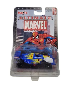 2002 Maisto Ultimate Marvel Die-Cast Collection Open Wheel Racer #1 23/25 New - Picture 1 of 4