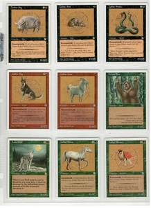 Zodiac Card Lot (14) Portal Three Kingdoms. NM+ Tiger, Horse, Pig, Rat, Ox...MTG - Picture 1 of 4