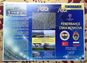 Programme Fenerbahce - ZSKA Moskau 2007 - Bild 1 von 1