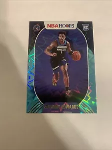 2020-21 Hoops Teal Explosion #216 Anthony Edwards RC Rookie - Picture 1 of 12