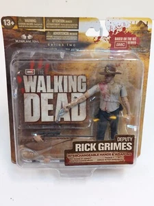 The Walking Dead Deputy Rick Grimes Action Figure - McFarlane Toys - Sealed - Picture 1 of 3
