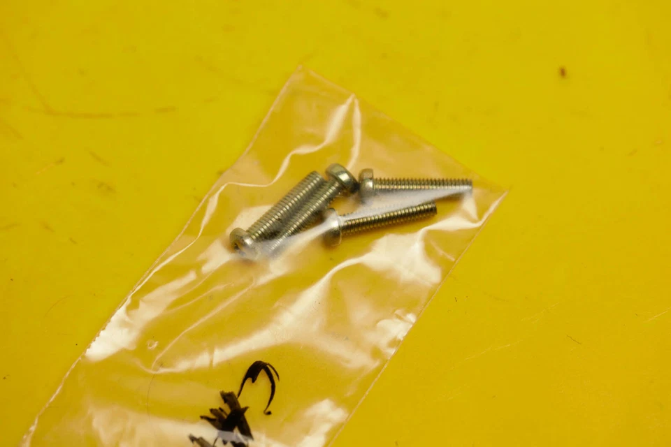 4x Capstan Motor Screws LOT Revox PR99 MkII Mk II Reel Parts MKI B77 - Image 1 of 1