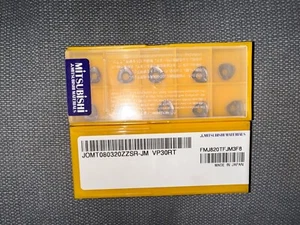 INSERTOS DE CARBURO MITSUBISHI CANTIDAD 10 JOMT080320ZZSR-JM VP30RT - Imagen 1 de 1