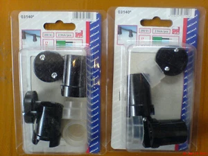 2 x REV Düwi 3140 Lampenfassung aus Kunststoff Lichterkette Schwarz Neu & OVP - Bild 1 von 2