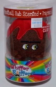 NEW-WHIFFER SNIFFERS-MEATBALL PAUL-MEATBALL SUB SCENTED-BACKPACK/ PURSE-KEY CLIP