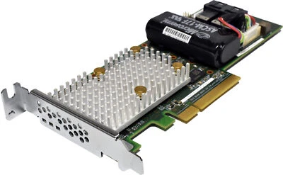 Dell Microsemi 0J2TW5 SmartRAID 3162-8i/e Duo 12G MiniSAS HD RAID Controller - Immagine 1 di 4