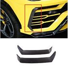 Carbon Fiber Car Front Splitter Air Vent Flow Trims For Lamborghini Urus 18 21