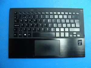 Sony VAIO 11.6" SVP1122M2EB Palmrest w/TouchPad Keyboard Speakers 045-0001-342_A - Bild 1 von 7
