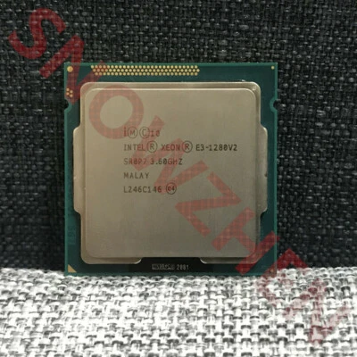 Intel Xeon E3-1280 V2 CPU Quad-Core SR0P7 3.6 GHz 8M 5 GT/s LGA 1155 Processor - Image 1 of 3