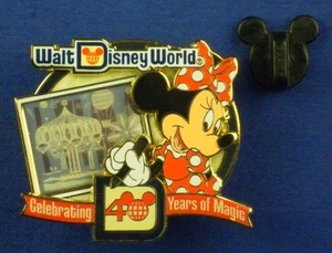Pin Disney Minnie Mouse It's A Small World WDW 40 aniversario LE # 82211 - Imagen 1 de 4