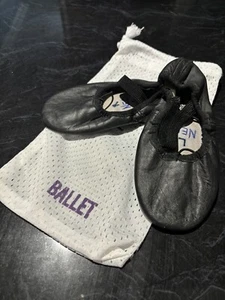 Energetiks Black Ballet Shoes Child Size 13.5 - Picture 1 of 3