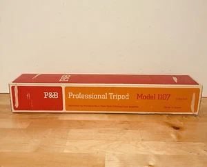 P&B Modell 1107 professionelles Stativ. Made in Japan Neu im Karton - Bild 1 von 11