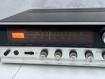 Sansui Solid State receiver 350 vintage hifi working amplifier radio - Bild 1 von 4