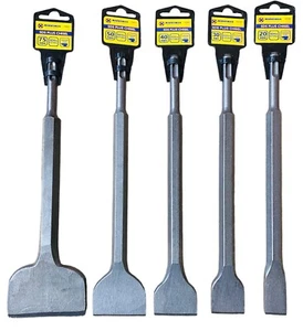 SDS Chisel Drill Bits Breaker Choice Of Sizes Narrow Wide 20, 30, 40, 50, 75mm - Picture 1 of 7