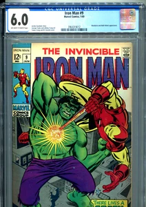 Iron Man #9 (Marvel 1969) CGC Certified 6.0 - Picture 1 of 3