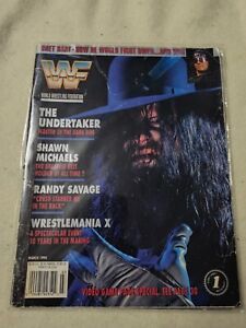 VINTAGE WWF MAGAZINE/ MARCH 1994/ UNDERTAKER