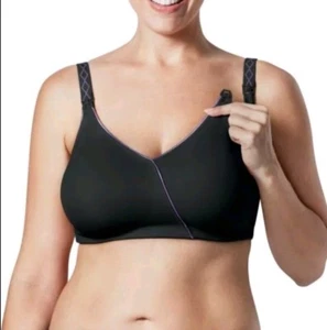 Bravado Essential Embrace 122 Still BH 36 B/C Schwarz/Lila Neu mit Etikett - Bild 1 von 3
