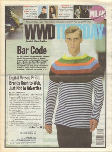 WWD June 22 2010 Lisa Lockwood Miuccia Prada Jean Paul Gaultier 021419DBE2