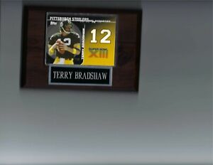 TERRY BRADSHAW PLAQUE PITTSBURGH STEELERS FOOTBALL NFL   C
