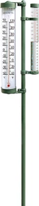 02345 8-Inch Rain Gauge & Thermometer Swivel Combination - Picture 1 of 12