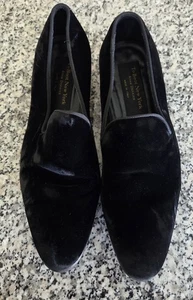 To Boot New York Schuhe Herren Adam Derrick Slipper Gr. 9 schwarz Wildleder Italien - Bild 1 von 7