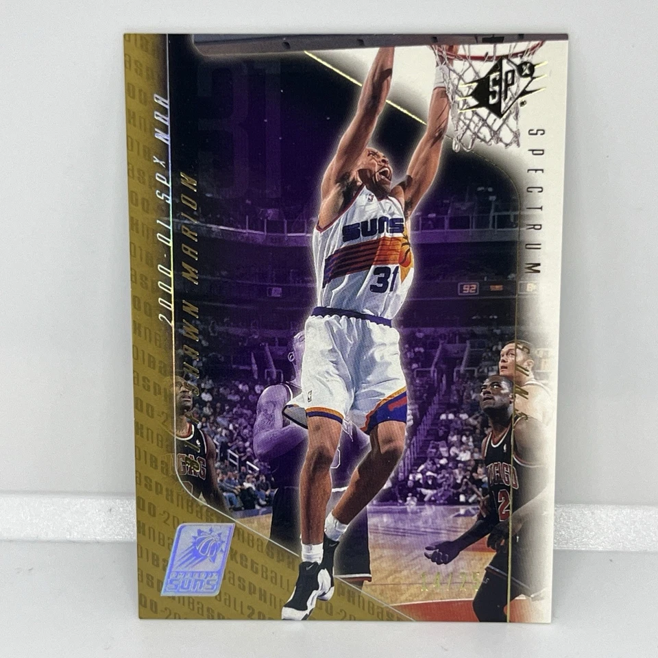 2000-2001 Upper Deck SPx Shawn Marion Spectrum/25 #65 Foto 1 de 4