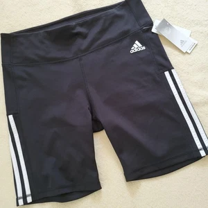 NWT Adidas Short Women's Size XL Black 7.5 Inseam - Picture 1 of 10