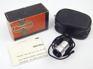 5S Mayflower Monocular 6x15 w/ Box & Case Instructions Made In japan - Picture 1 of 6