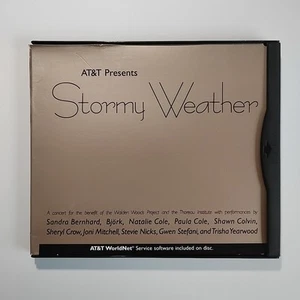 AT&T Presents - Stormy Weather (CD, 1998) Bjork, Joni Mitchell, Stevie Nicks - Imagen 1 de 2