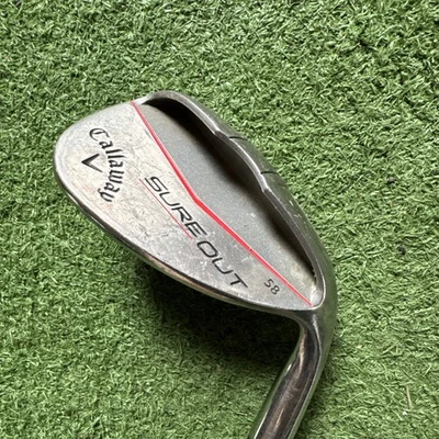 CALLAWAY SURE OUT LOB WEDGE WEDGE 58* Dynamic Gold R800 GOOD - Image 1 of 4