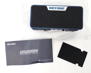 Hotone Soul Press II Effects Pedal Electric Guitar 4-in-1 Volume Wah Expression - Picture 1 of 9