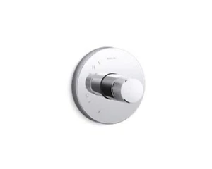 KOHLER K-TS78015-8-CP Ventilblende - Chrom poliert, Einzelknopf (ohne Ventil) - Bild 1 von 3