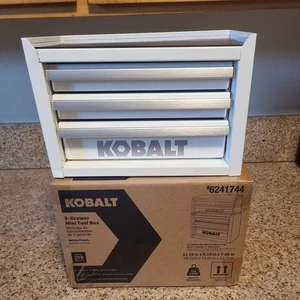 Kobalt Mini-Base 3-Drawer Hot Pink Steel Tool /Jewelry Box - White Base Only - Picture 1 of 2