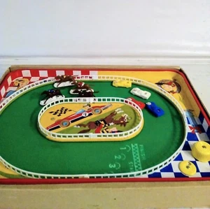 Seltenes Vintage 1960er RENNSPIEL von TN Toys (JAPAN) - Bild 1 von 11