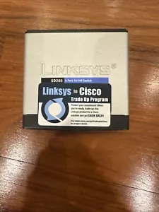Linksys SD205 5-Port 10/100 Fast Ethernet Switch - Picture 1 of 9