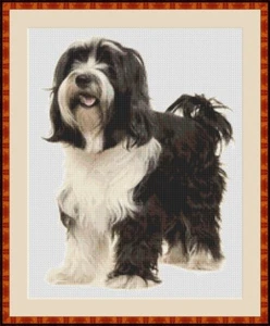 Tibetan Terrier Dog Cross Stitch Kit - Picture 1 of 2